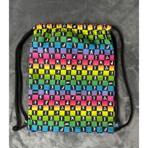 Fortnite Carrysack drawstring backpack - Amplify Dances pattern new without tags